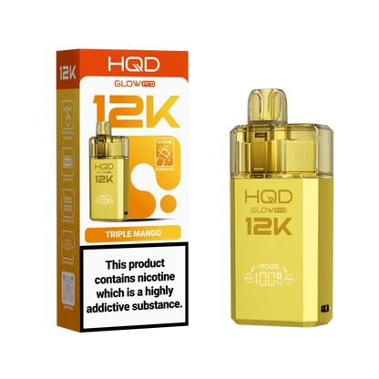 HQD Glow Pro 12k Prefiiled Kit (Box of 5)