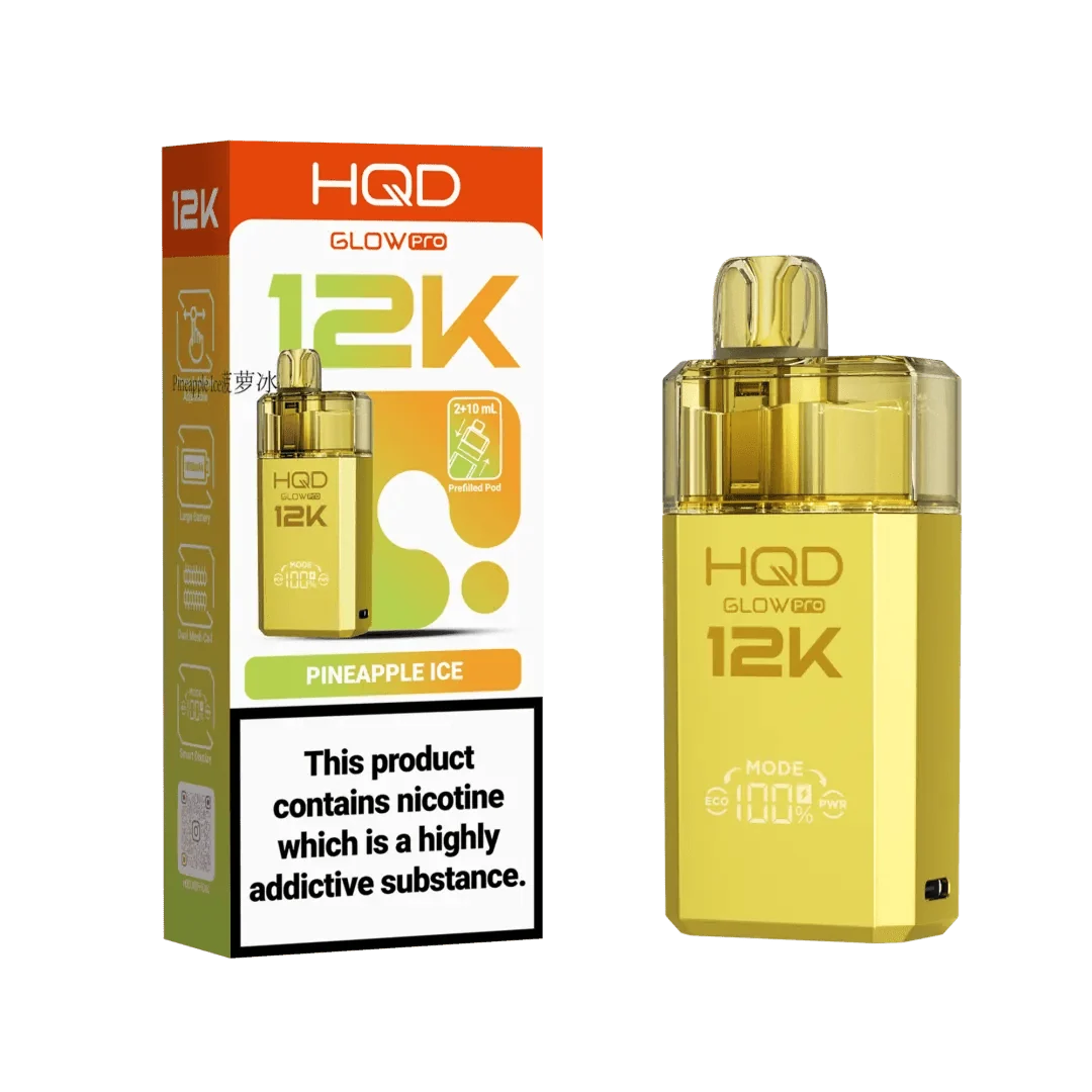 HQD Glow Pro 12k Prefiiled Kit (Box of 5)
