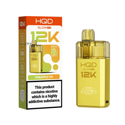 HQD Glow Pro 12k Prefiiled Kit (Box of 5)