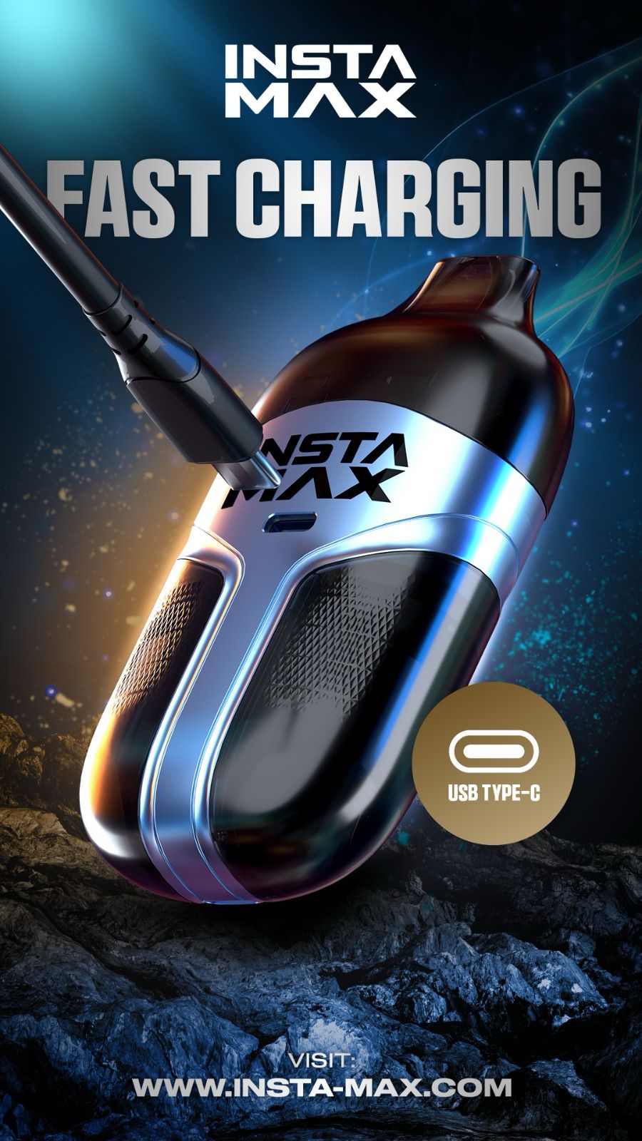 Insta Max 20k Puffs  Prefilled Pod kit Box of 5