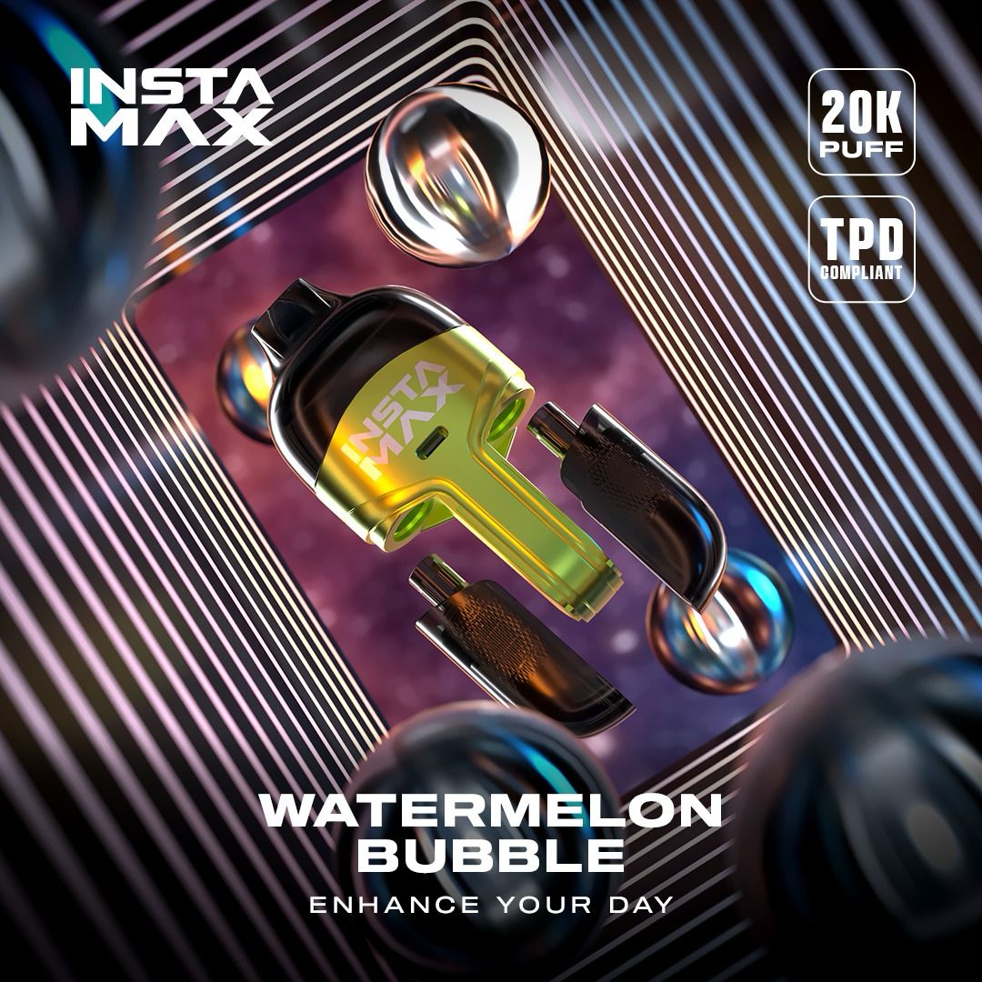 Insta Max 20k Puffs  Prefilled Pod kit Box of 5