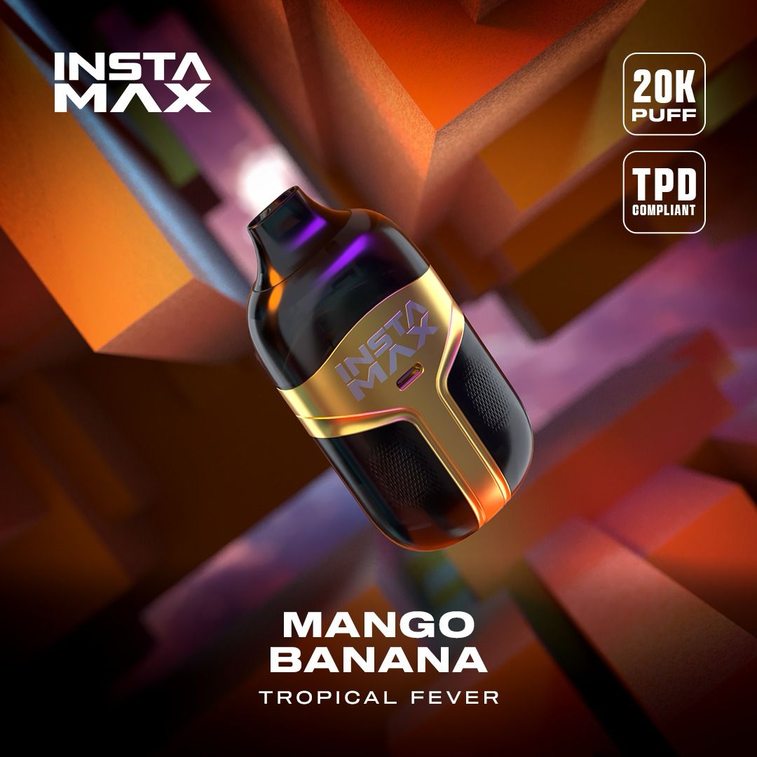 Insta Max 20k Puffs  Prefilled Pod kit Box of 5