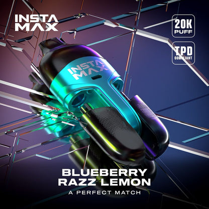 Insta Max 20k Puffs  Prefilled Pod kit Box of 5