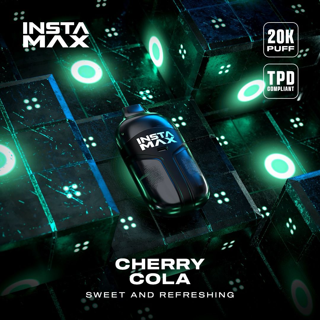 Insta Max 20k Puffs  Prefilled Pod kit Box of 5