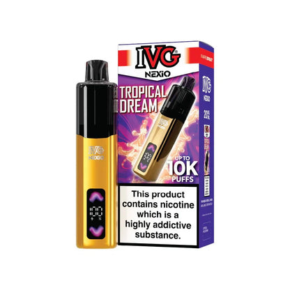 IVG Nexio 10K Prefilled Pod Vape Kit (Box Of 5)