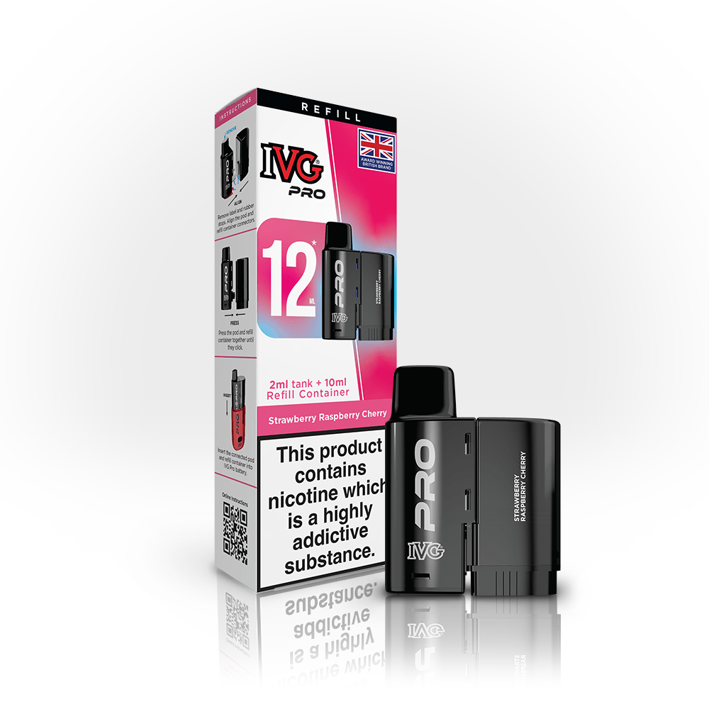 IVG Pro 12 Prefilled Vape Pods (Box of 5)