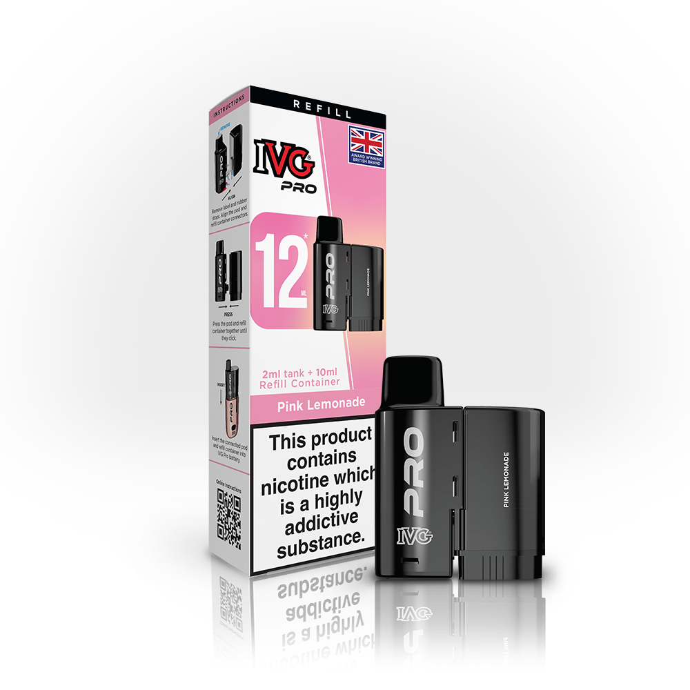 IVG Pro 12 Prefilled Vape Pods (Box of 5)