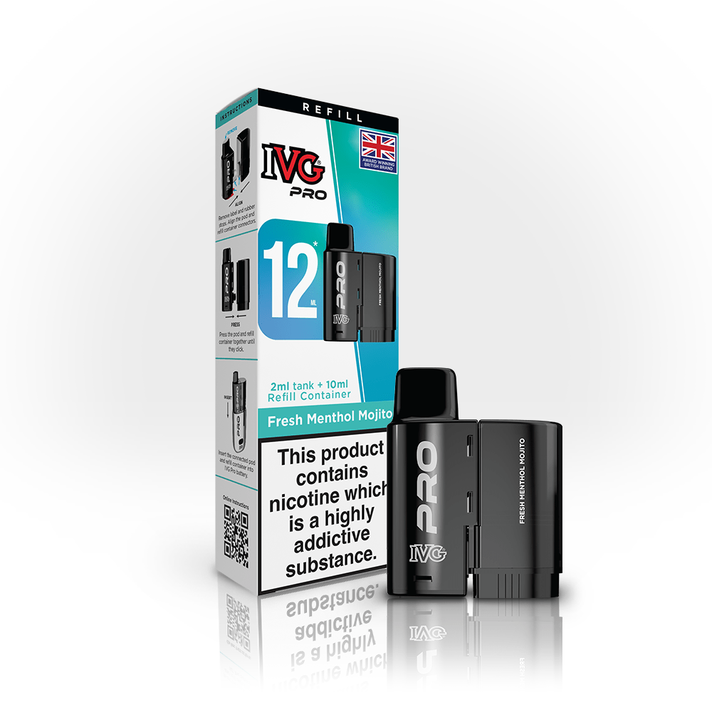 IVG Pro 12 Prefilled Vape Pods (Box of 5)