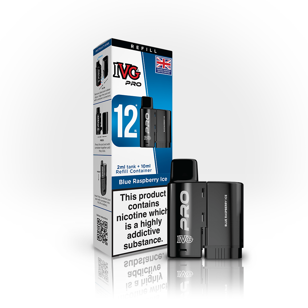 IVG Pro 12 Prefilled Vape Pods (Box of 5)