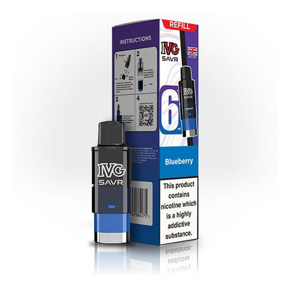 IVG SAVR Prefilled Pods + Refill Containers Box of 10