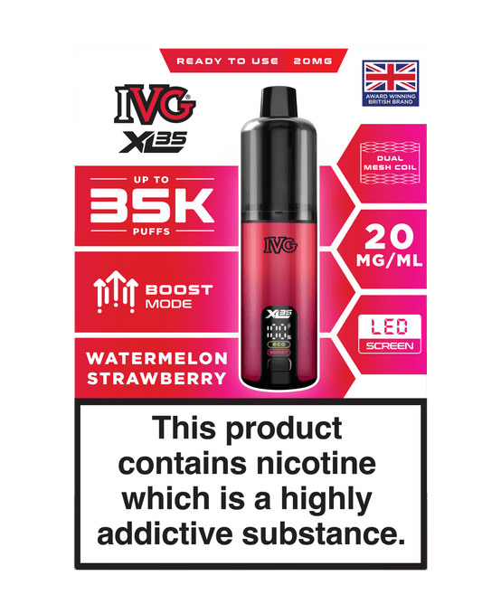 IVG XL 35K Prefilled Pod Vape Kit Box of 5