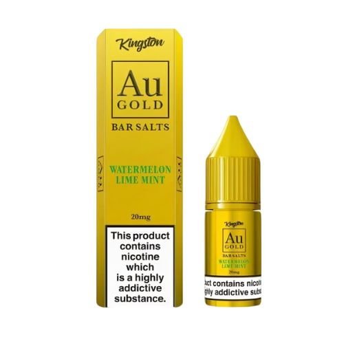 Kingston AU Gold Nic Salts E-Liquid - Pack of 10