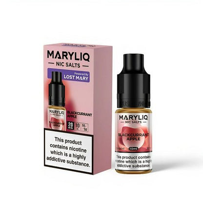 Maryliq 10ml Nic Salt E-Liquid - Pack of 10