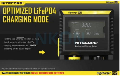 Nitecore Digicharger Battery Charger D2 EU