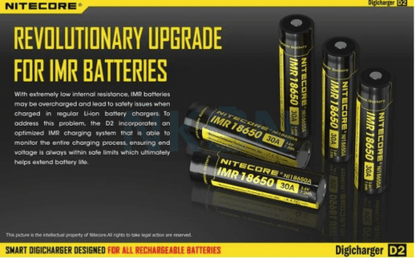 Nitecore Digicharger Battery Charger D2 EU