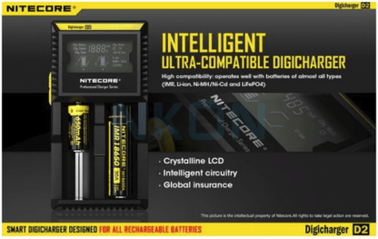 Nitecore Digicharger Battery Charger D2 EU