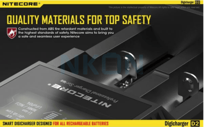 Nitecore Digicharger Battery Charger D2 EU