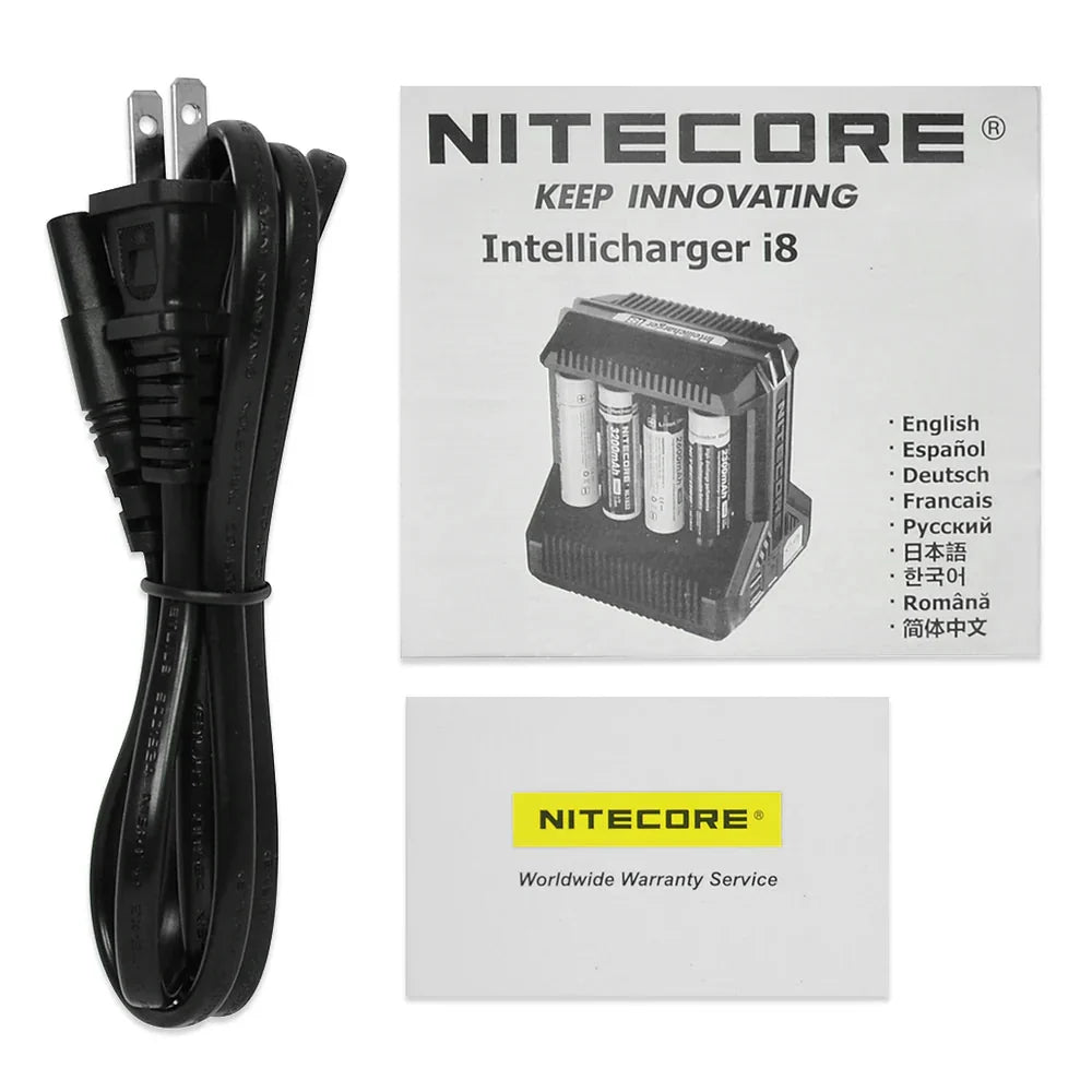 Nitecore i8 Intelligent 8 Slot Battery Charger