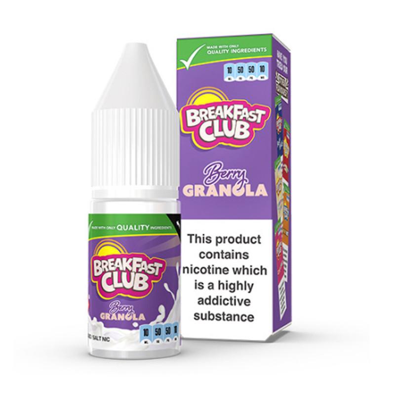 Pack of 10 Breakfast Club 10ml Nic Salt