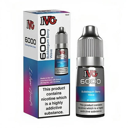 Pack of 10 IVG 6000 10ml Nic Salt