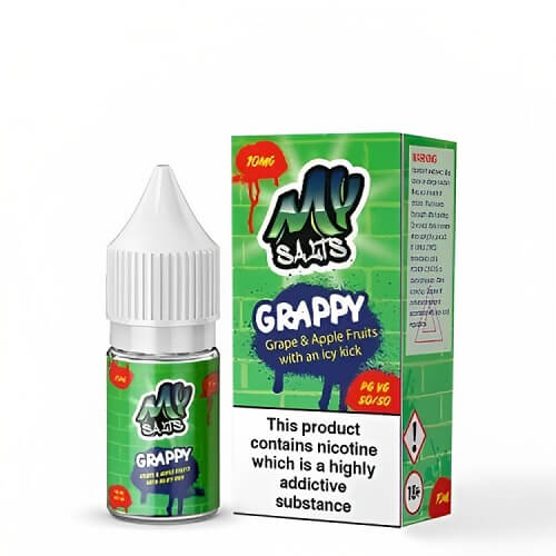 Pack of 10 My Salts Nic Salt 10ml E-Liquid