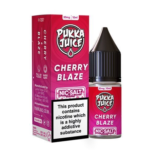 Pack of 10 Pukka Juice 10ML Nic Salt