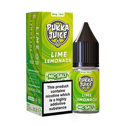 Pack of 10 Pukka Juice 10ML Nic Salt