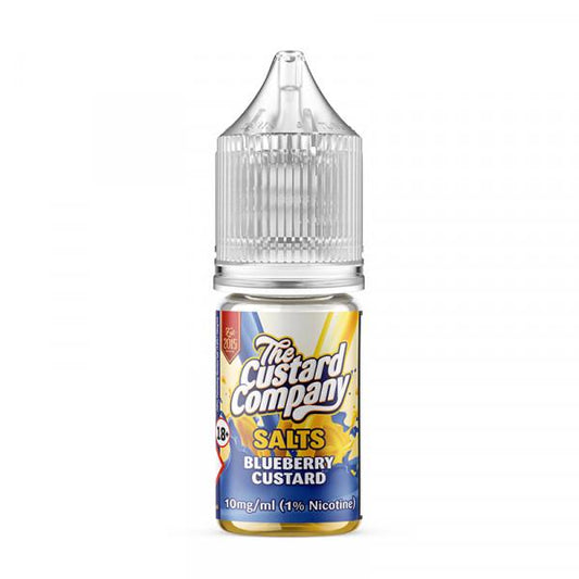 Pack of 10 The Custard Company 10ML Nic Salt