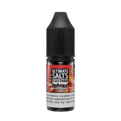 Pack of 10 Ultimate Salts Custard 10ML Nic Salt