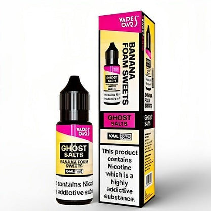 Pack of 10 Vapes Bar Ghost Salts 10ml Nic Salt E-liquid