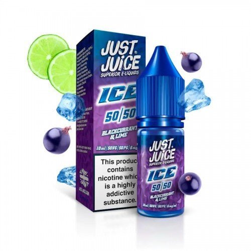 Pack of 5 Just Juice Ice 10ml Nic Salts