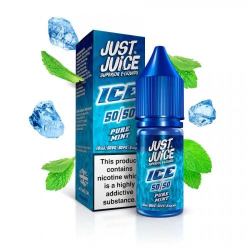 Pack of 5 Just Juice Ice 10ml Nic Salts