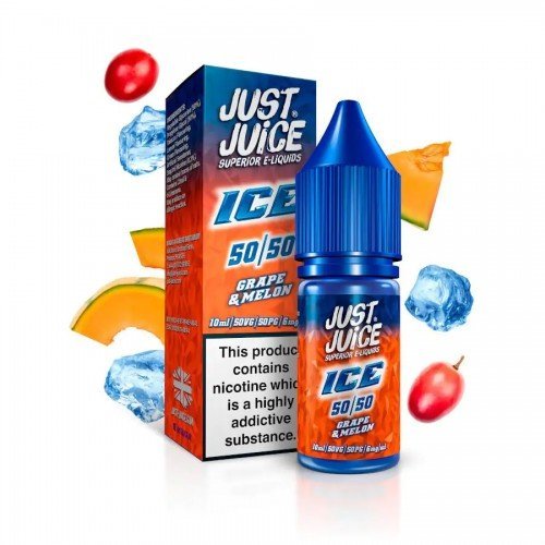 Pack of 5 Just Juice Ice 10ml Nic Salts