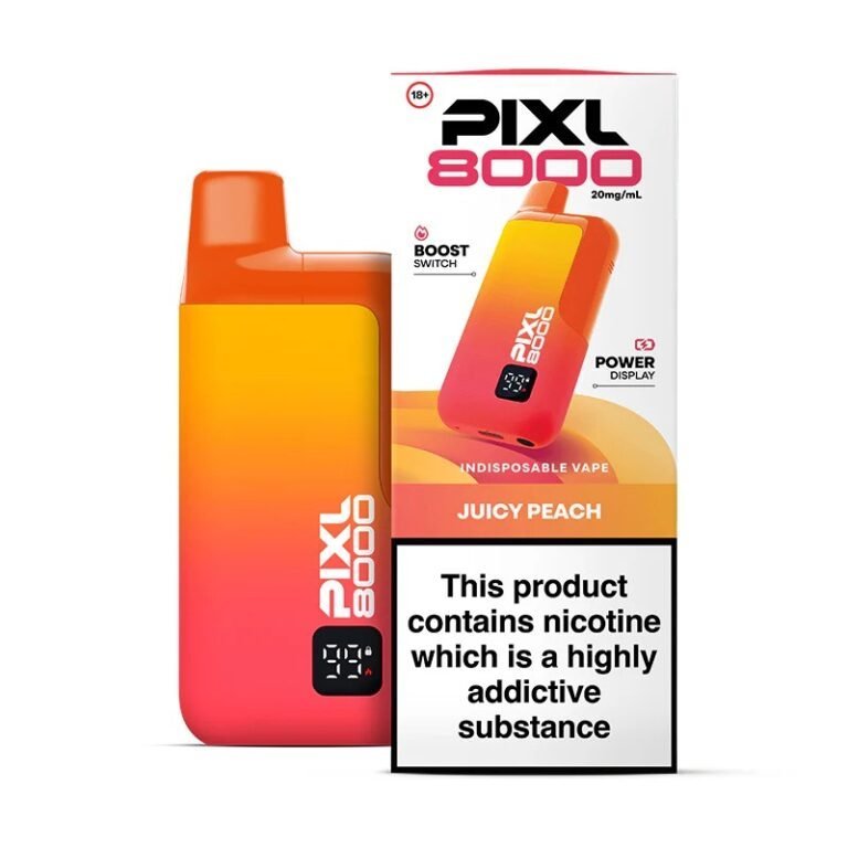 PIXL 8000 Prefilled Pod Vape Kit  (Box of 5)