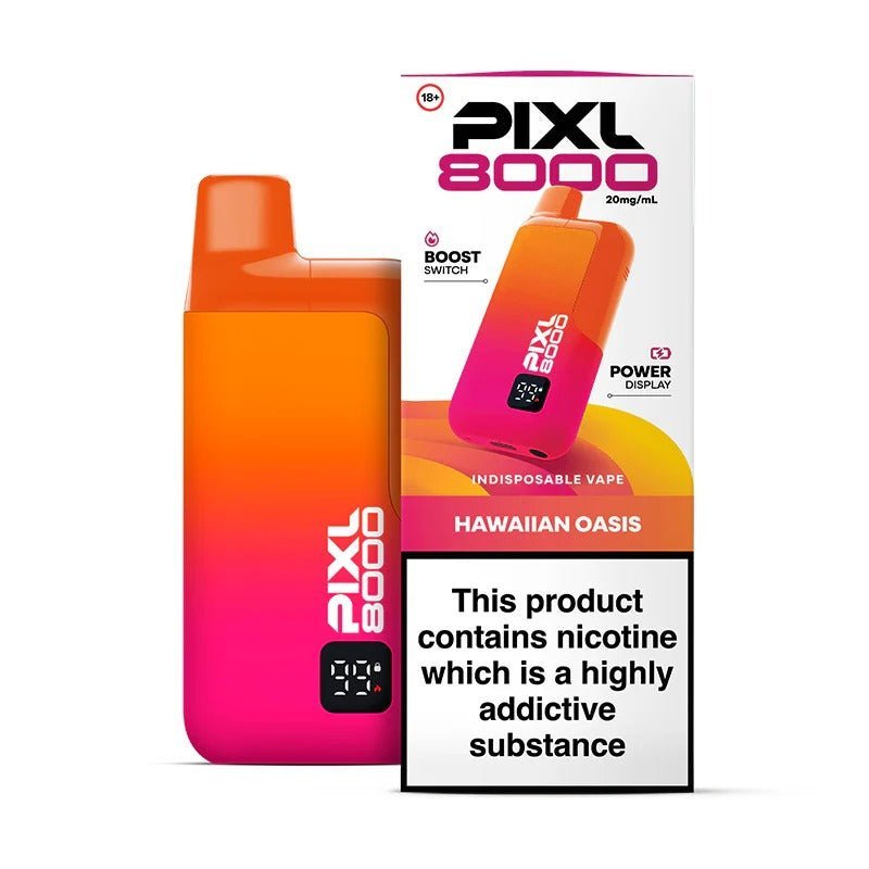 PIXL 8000 Prefilled Pod Vape Kit  (Box of 5)