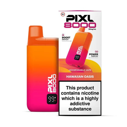 PIXL 8000 Prefilled Pod Vape Kit  (Box of 5)