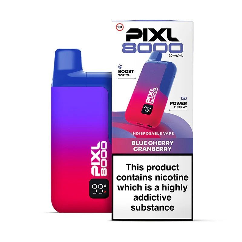 PIXL 8000 Prefilled Pod Vape Kit  (Box of 5)