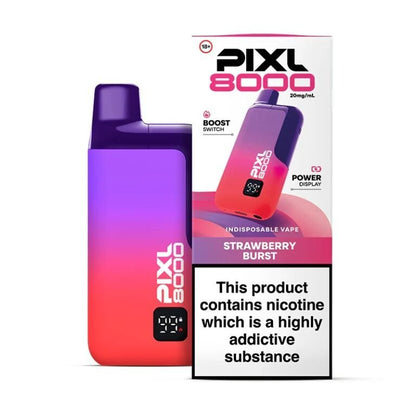 PIXL 8000 Prefilled Pod Vape Kit  (Box of 5)