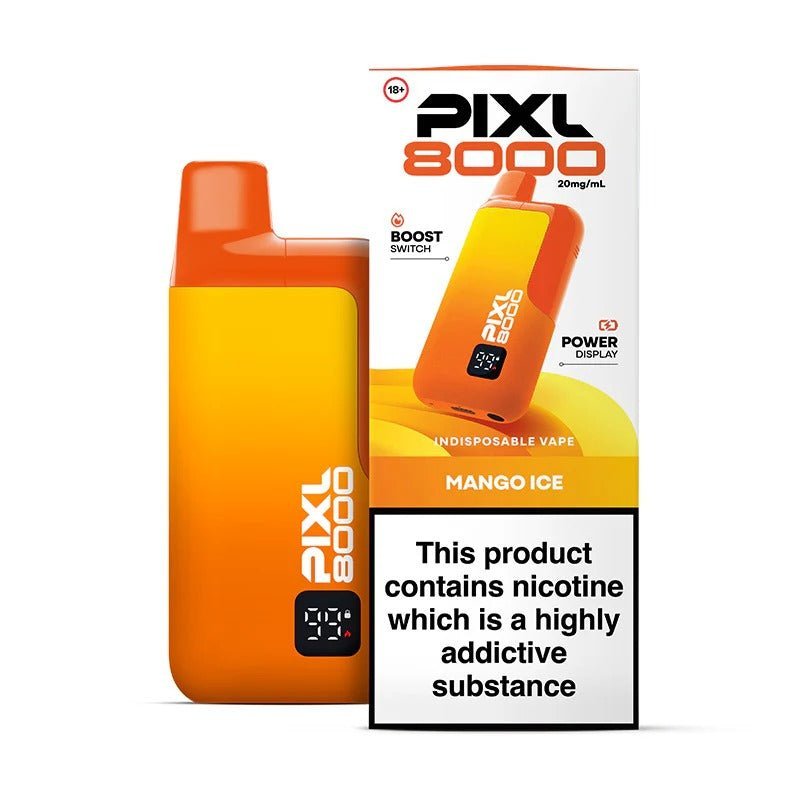 PIXL 8000 Prefilled Pod Vape Kit  (Box of 5)