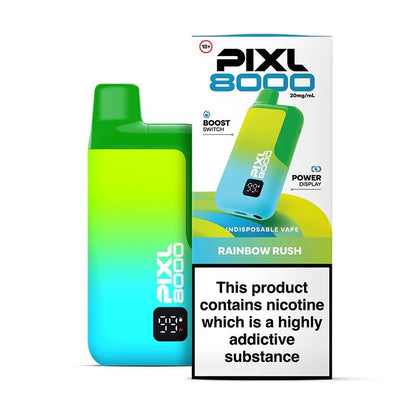 PIXL 8000 Prefilled Pod Vape Kit  (Box of 5)