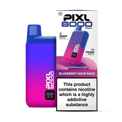 PIXL 8000 Prefilled Pod Vape Kit  (Box of 5)