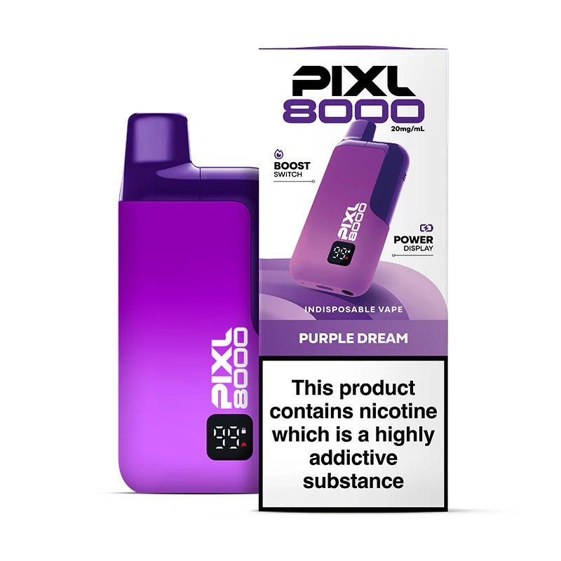 PIXL 8000 Prefilled Pod Vape Kit  (Box of 5)