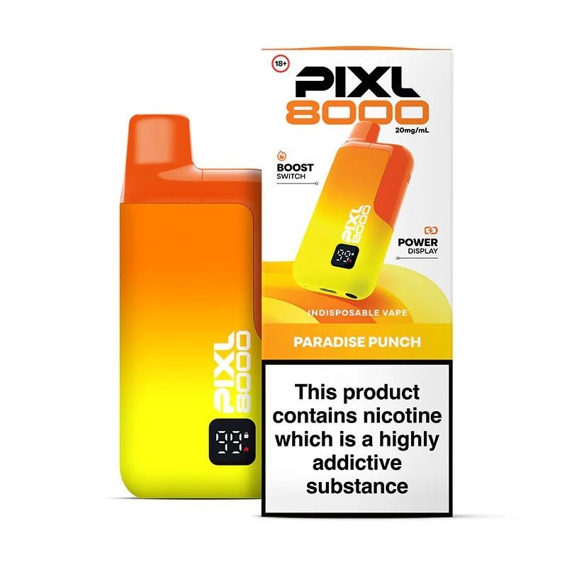 PIXL 8000 Prefilled Pod Vape Kit  (Box of 5)