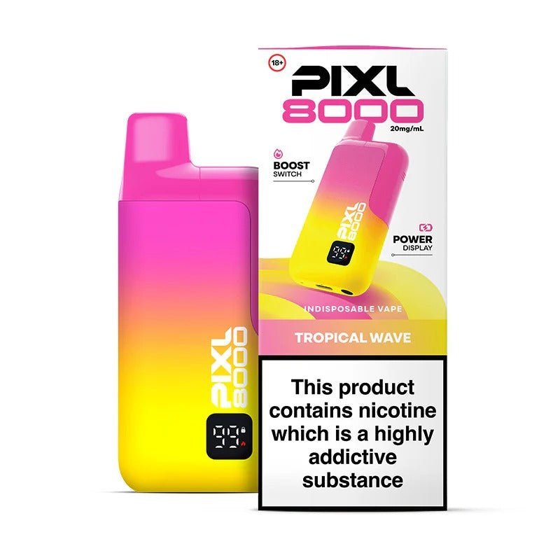 PIXL 8000 Prefilled Pod Vape Kit  (Box of 5)