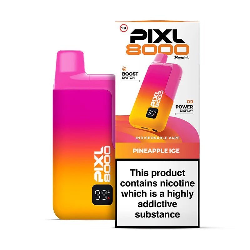 PIXL 8000 Prefilled Pod Vape Kit  (Box of 5)
