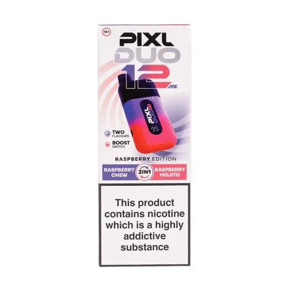 Pixl Duo 12k Prefilled Pod Vape Kit (Box of 5)