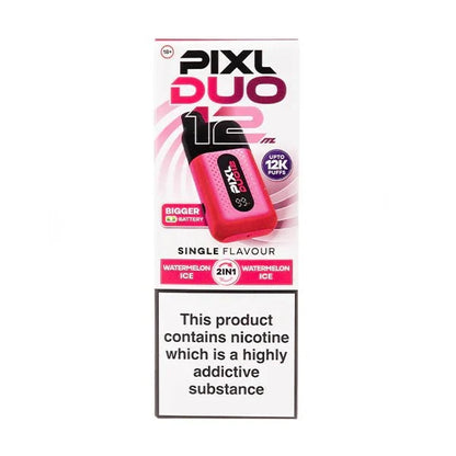 Pixl Duo 12k Prefilled Pod Vape Kit (Box of 5)