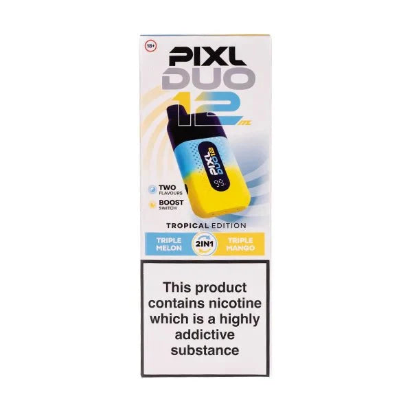 Pixl Duo 12k Prefilled Pod Vape Kit (Box of 5)