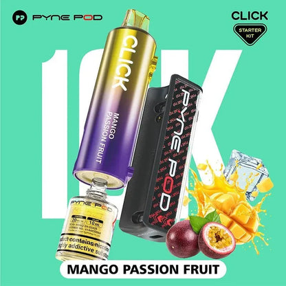 Pyne Pod Click 10K Prefilled Pod Kit (Box of 5)