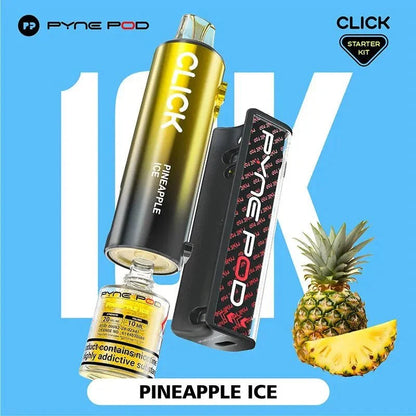 Pyne Pod Click 10K Prefilled Pod Kit (Box of 5)